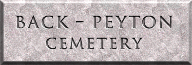 Back-Peyton Cemetery